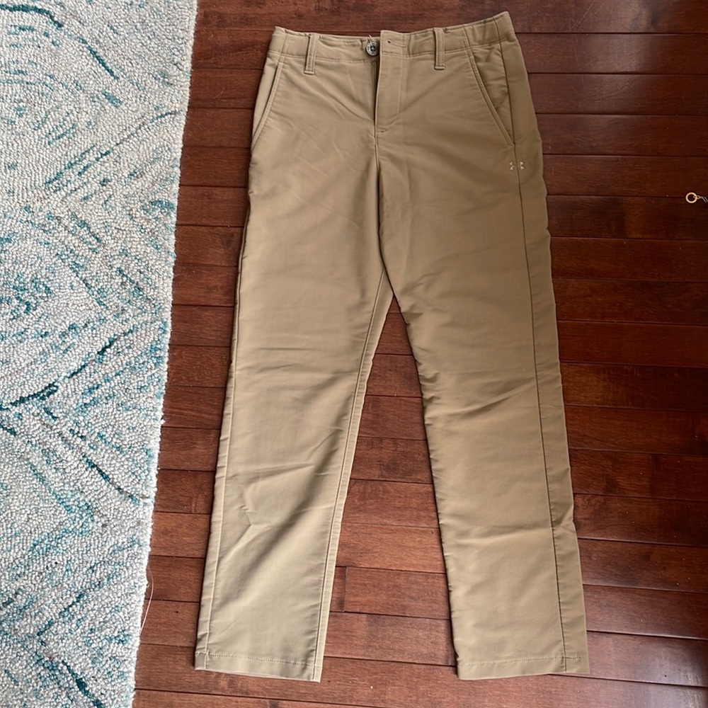 Boys youth medium under armor golf pants